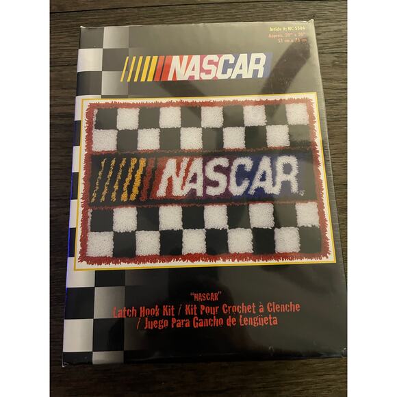 Vintage 1999 NASCAR Lack Hook Kit 20" X 30" sealed - Picture 1 of 2